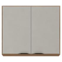 Armário Aéreo para Cozinha Firenze 2 Portas Amêndola Touch Nude Prime Tx - Demóbile