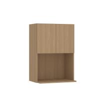 Armário Aéreo para Micro-ondas 60cm 2 Portas Slim Luciane Móveis