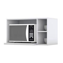 Armário Aéreo para Micro-ondas Nova York Branco HP Henn