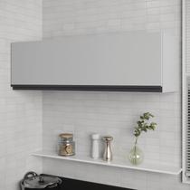 Armário Aéreo Porta Basculante 100cm Nara CabeCasa MadeiraOriginals Cinza