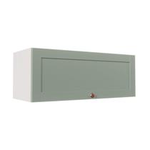 Armário Aéreo Porta Basculante 90cm Arizona CabeCasa MadeiraOriginals Branco/Menta Armário Aéreo Porta Basculante 90cm Arizona CabeCasa MadeiraOriginals Branco/Menta