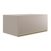 Armário Aéreo Proença D9180 80 cm 1 Porta Basculante Nogueira Nude Prime TX - Demartêz Armário Aéreo Proença D9180 80 cm 1 Porta Basculante Nogueira Nude Prime TX - Demartêz