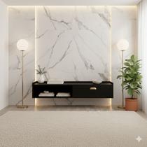 Armário Aéreo Rack Moderno Compacto, Versátil e Perfeito para Ambientes Pequenos