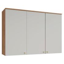 Armário Aéreo Requinte 120cm 3 Portas - Móveis Henn Armário Aéreo Requinte 120cm 3 Portas - Móveis Henn