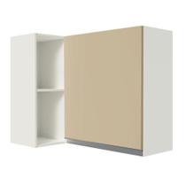 Armário Aéreo Smart 100% Mdf com 1 Porta e Adega Branco