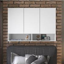 Armário Aéreo Suspenso Multiuso Milão Quarto Escritório