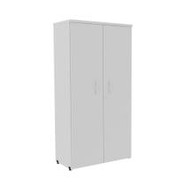 Armario Alto 02 Portas P25 Pandin 1,60 M Cinza Cristal