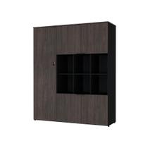 Armário Alto C/Nichos e 05 Portas 161,5x135x42cm Armário Alto C/Nichos e 05 Portas 161,5x135x42cm