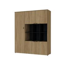 Armário Alto C/Nichos e 05 Portas 161,5x135x42cm Armário Alto C/Nichos e 05 Portas 161,5x135x42cm