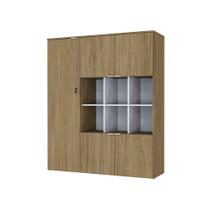 Armário Alto C/Nichos e 05 Portas 161,5x135x42cm Armário Alto C/Nichos e 05 Portas 161,5x135x42cm