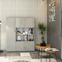 Armário Alto com Nichos e 05 Portas 161,5x135x42cm Armário Alto com Nichos e 05 Portas 161,5x135x42cm