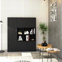 Armário Alto com Nichos e 05 Portas 161,5x135x42cm Armário Alto com Nichos e 05 Portas 161,5x135x42cm