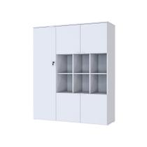 Armário Alto Com nichos E 05 Portas 161,5x135x42cm Wlan135 Branco Chess Armário Alto Com nichos E 05 Portas 161,5x135x42cm Wlan135 Branco Chess