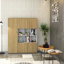 Armário Alto com Nichos e 5 Portas 161,5cm X 135cm X 42cm Armário Alto com Nichos e 5 Portas 161,5cm X 135cm X 42cm