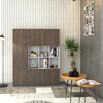 Armário Alto com Nichos e 5 Portas 161,5cm X 135cm X 42cm Armário Alto com Nichos e 5 Portas 161,5cm X 135cm X 42cm