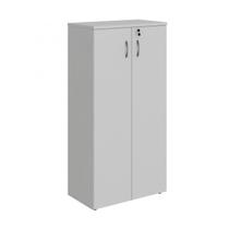 Armário Alto Fechado com 02 Portas - 1,59X0,80X0,42m - CINZA - JOB - 41209
