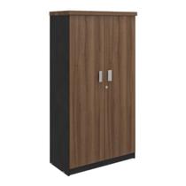 Armário alto Fechado com 2 Portas 1,610,800,45 m Nature/Preto Armário alto Fechado com 2 Portas 1,610,800,45 m Nature/Preto