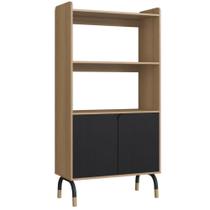 Armário Alto Flexus 80cm - Hanover E Nero Armário Alto Flexus 80cm - Hanover E Nero