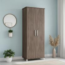 Armário Alto Multiuso 2 Portas 4 Prateleiras