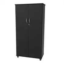 Armário Alto Para Escritório Polar Com Prateleiras Com 2 Portas Com Chave