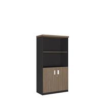 Armário Alto Semiaberto para Escritório 2 Portas Design Moderno Armário Alto Semiaberto para Escritório 2 Portas Design Moderno