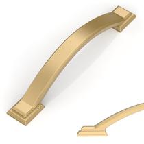 Armário Amerdeco, pacote com 10 unidades, champanhe, bronze, 10,2 cm