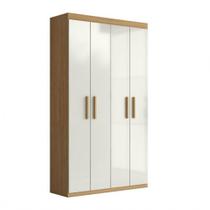 Armário Aramóveis Multiuso Com 4 Portas Atacama OffWhite Armário Aramóveis Multiuso Com 4 Portas Atacama OffWhite