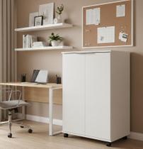 Armario Area Serviço Multiuso 2 Portas Pratic Branco Armario Area Serviço Multiuso 2 Portas Pratic Branco