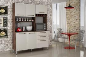 Armário Athenas com 6 portas e 2 gavetas