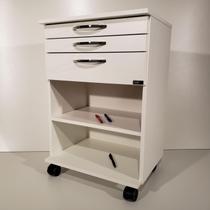 Armário Auxiliar Odontológico Com 2 Nichos E 2 Gavetas