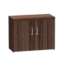 Armario Baixo 02 Portas PE40 Pandin 80 Cm Walnut Armario Baixo 02 Portas PE40 Pandin 80 Cm Walnut