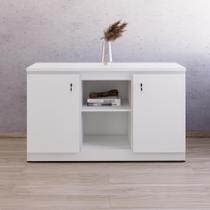 Armário Baixo com Chave MDF 120x45x72cm Yescasa Branco