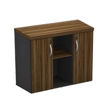Armário baixo Credenza MARANELLO Nogal/Preto 1,200,450,75m - 1354