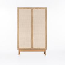 Armário Baixo Kaki 86cm x 34cm - Tauari Tauari - Telinha Rattan Armário Baixo Kaki 86cm x 34cm - Tauari Tauari - Telinha Rattan