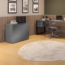 Armário Baixo Kappesberg 2 Portas Office Platinum 91cm Armário Baixo Kappesberg 2 Portas Office Platinum 91cm