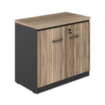 Armário Baixo para Escritório com 1 Prateleira Tampo de 30mm Armário Baixo para Escritório com 1 Prateleira Tampo de 30mm