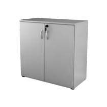 Armário Balcão Baixo com 2 Portas Slim - Cinza Armário Balcão Baixo com 2 Portas Slim - Cinza