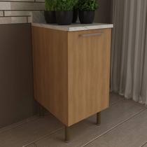 Armário Balcão de Cozinha 40cm S/Tampo 1 Porta Copacabana Móvel na Caixa Armário Balcão de Cozinha 40cm S/Tampo 1 Porta Copacabana Móvel na Caixa