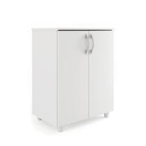 Armário Balcão De Cozinha Multiuso 2 Portas Denver Branco Branco