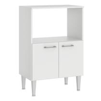 Armário Balcão Fellicci BA04 2 Portas Para Forno De Chão MDP Branco Armário Balcão Fellicci BA04 2 Portas Para Forno De Chão MDP Branco