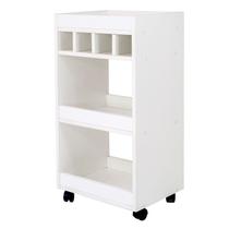 Armário Balcão Nicho Cozinha Carrinho Auxiliar C/ 4 Rodinhas Nicho