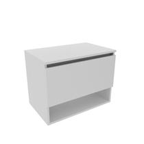 Armário Banheiro 1 Porta 1 Prateleira 60x46,5x38,7 cm Branco - Tecnomobili