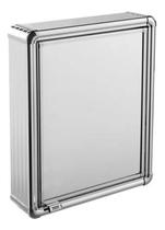 Armario Banheiro Astra Aluminio 35X45X11.3 Cm Astra Lbp12/S