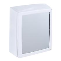 Armario Banheiro Sobrepor Branco Com Porta Reversível 30x37x11 CM Astra