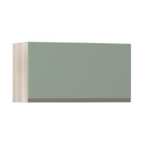 Armário Basculante 70cm 1 Porta Luci Legno Crema C/Verde