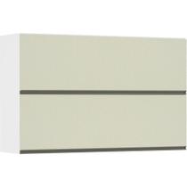 Armário Basculante Duplo 120cm 2 Portas Branco Polar
