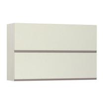 Armário Basculante Duplo 120cm 2 Portas Legno Crema C/Kash Armário Basculante Duplo 120cm 2 Portas Legno Crema C/Kash
