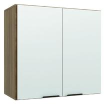 Armario batrol aereo paris 2p 0,70m nogal branco