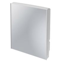 Armário C/Espelho Banheiro Versátil Branco Sobrepor/Embutir A41 Astra
