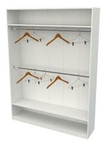Armário Cabideiro Marina M18 100% Mdf (closet Expositor)